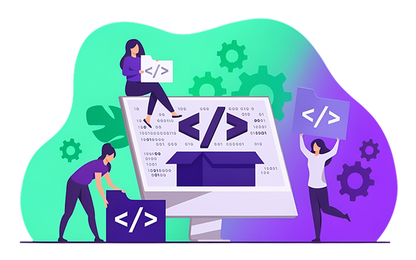 A team building a digital product